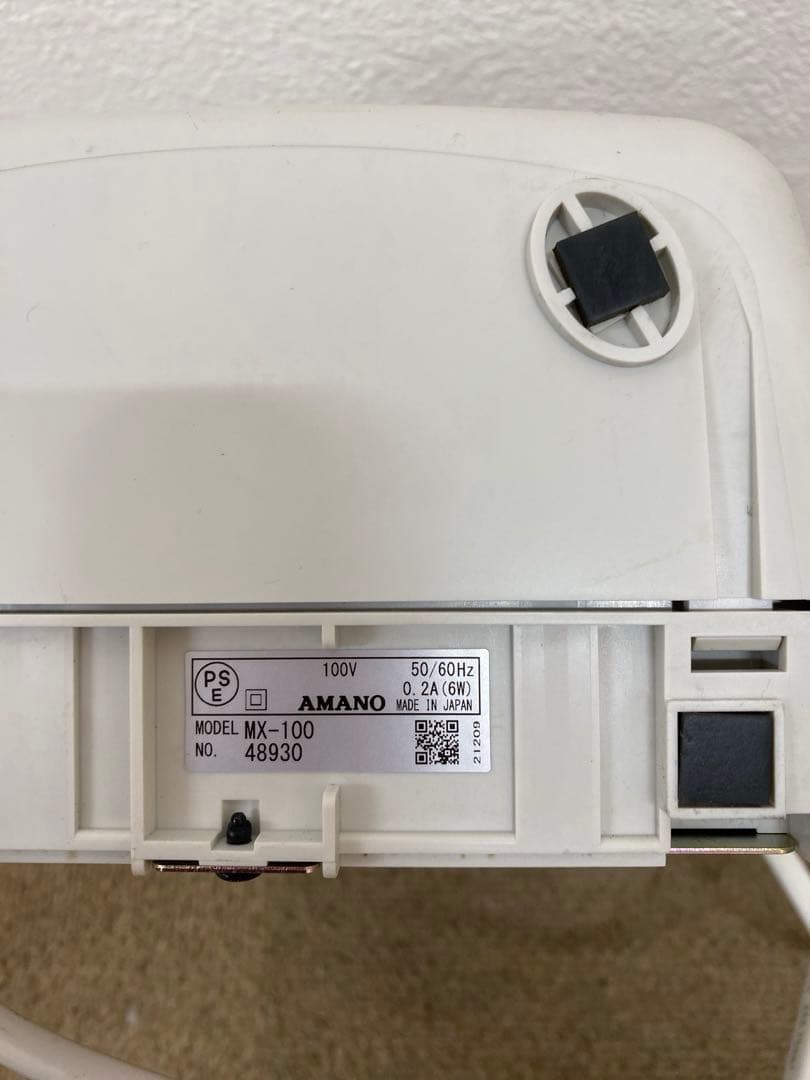 AMANO タイムレコーダー MX-100