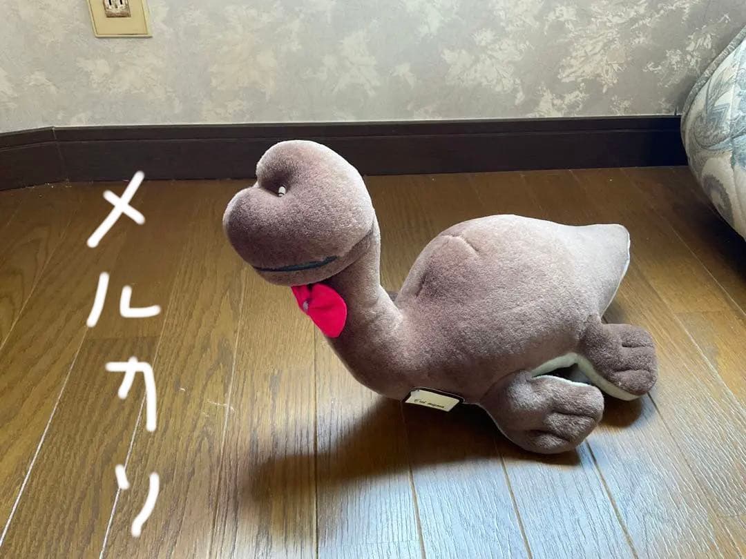 イッシーぬいぐるみB。鹿児島県池田湖のお土産品　【新品に近いものです】。