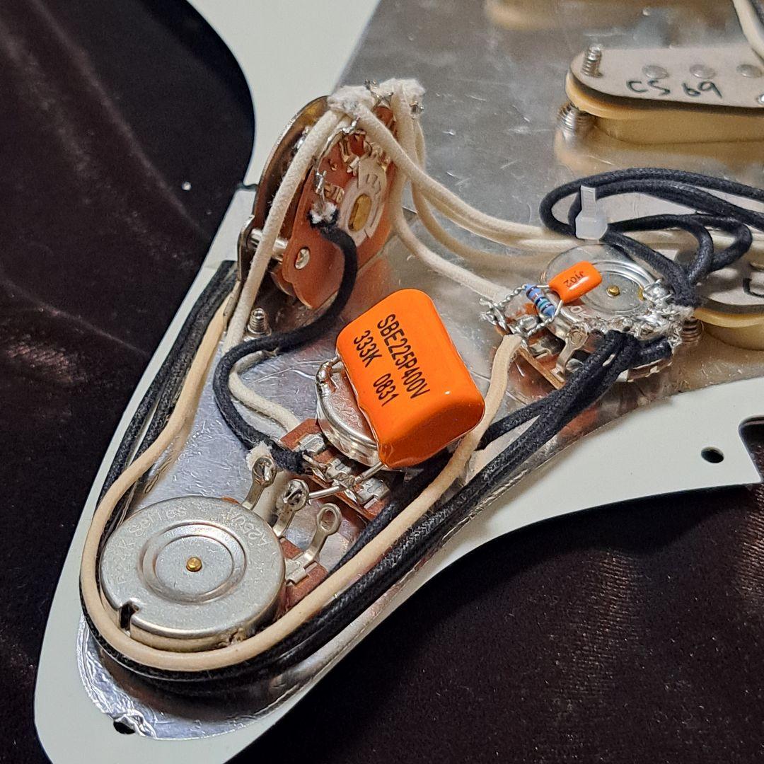 ストラトSSSアセンブリ　CS69復刻　高品質　Standard