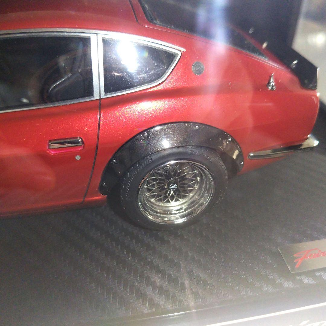イグニッションモデル　1/18 日産フェアレディZ S30 メタリックレッド