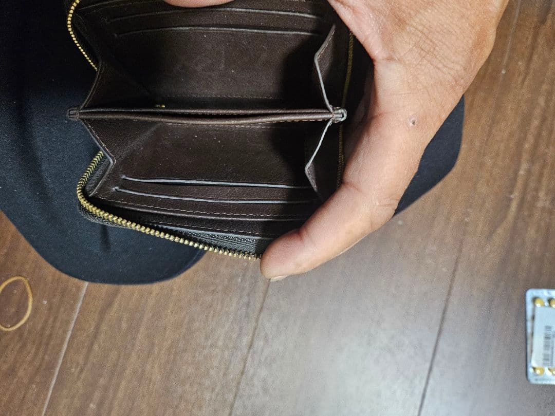 Louis Vuitton　ジッピー　パース　パイソン