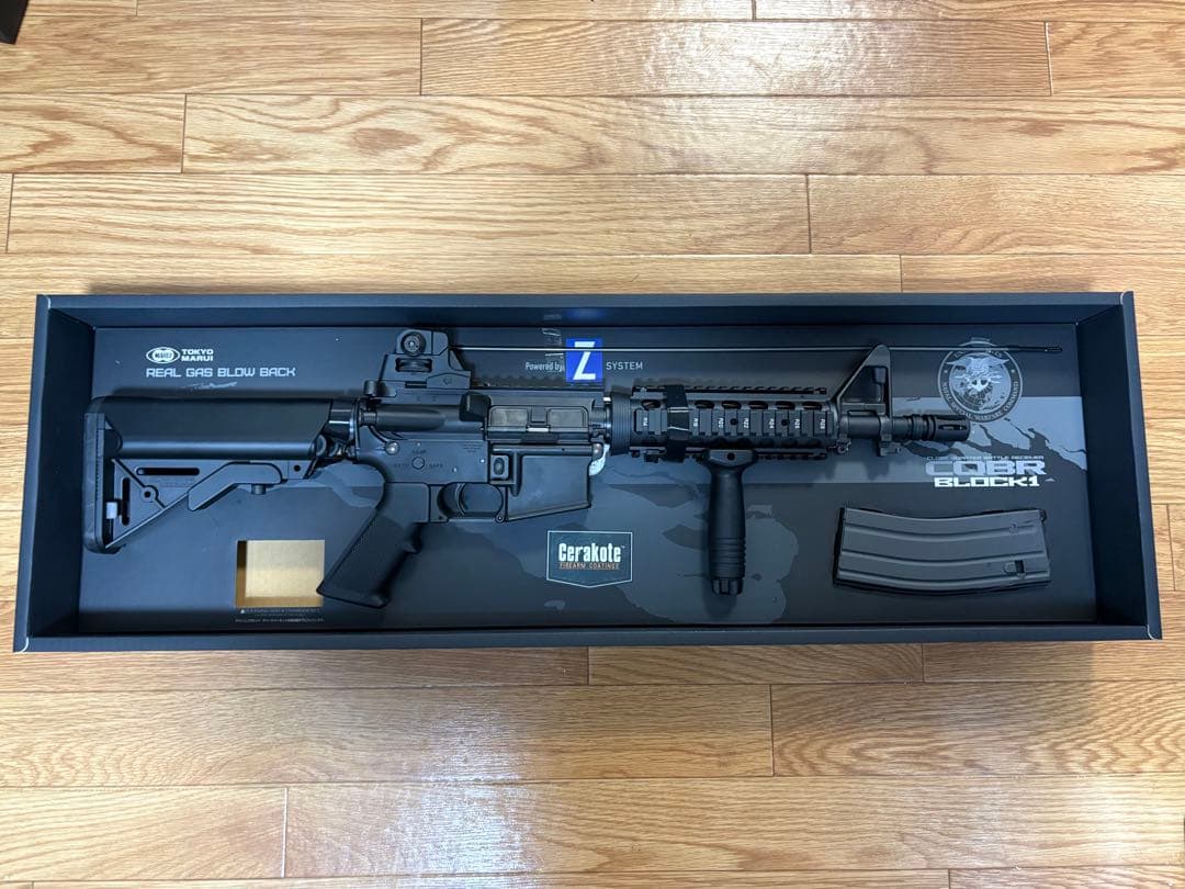 東京マルイ M4 CQBR ガスブローバック ほぼ未使用 箱付き