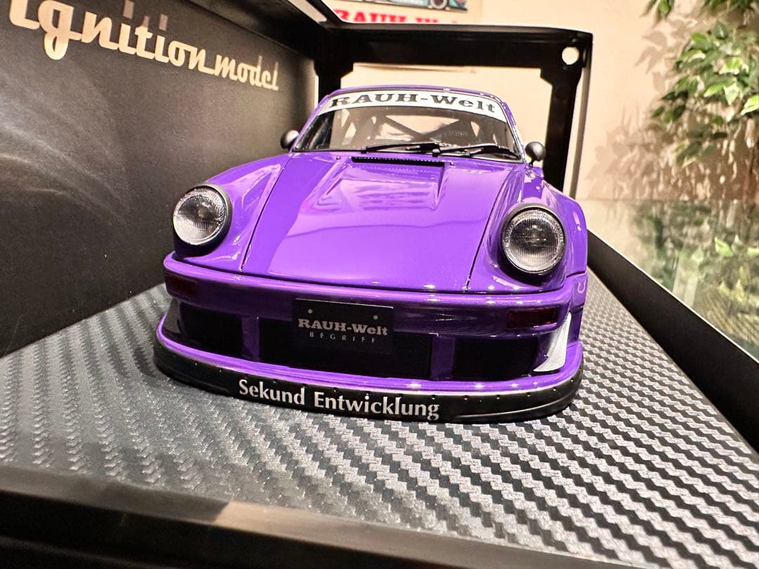 Toyosan 専用 RWB930 イグニション1/18 パープル
