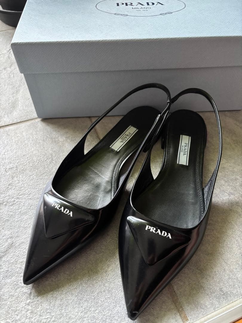 neco プラダ　フラットシューズ　36