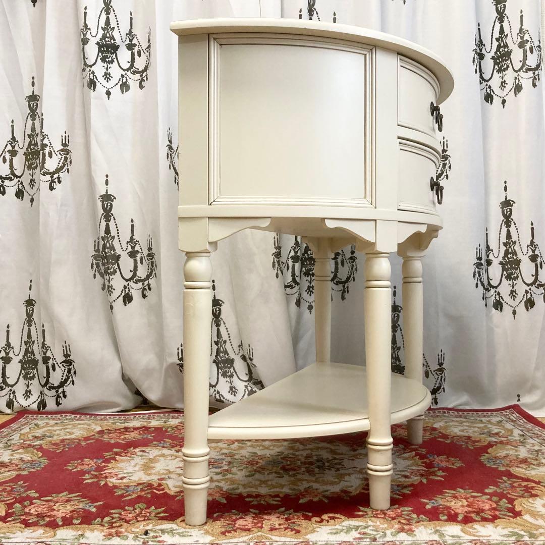 ローラアシュレイ クリフトン ハーフムーン チェスト サイドテーブル 家具