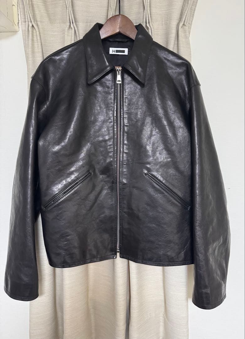 Vol　H Beauty＆Youth ホースレザースポーツジャケットL