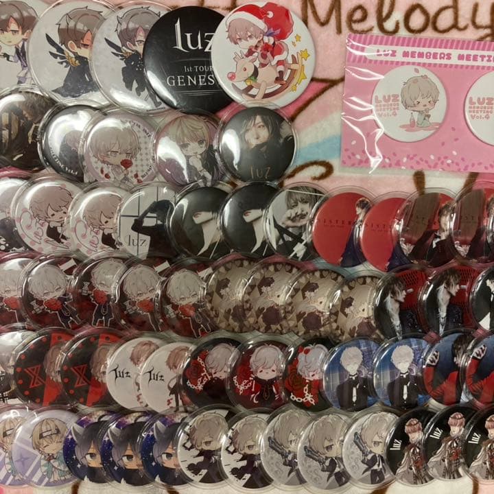luz缶バッジ 83個 まとめ売り