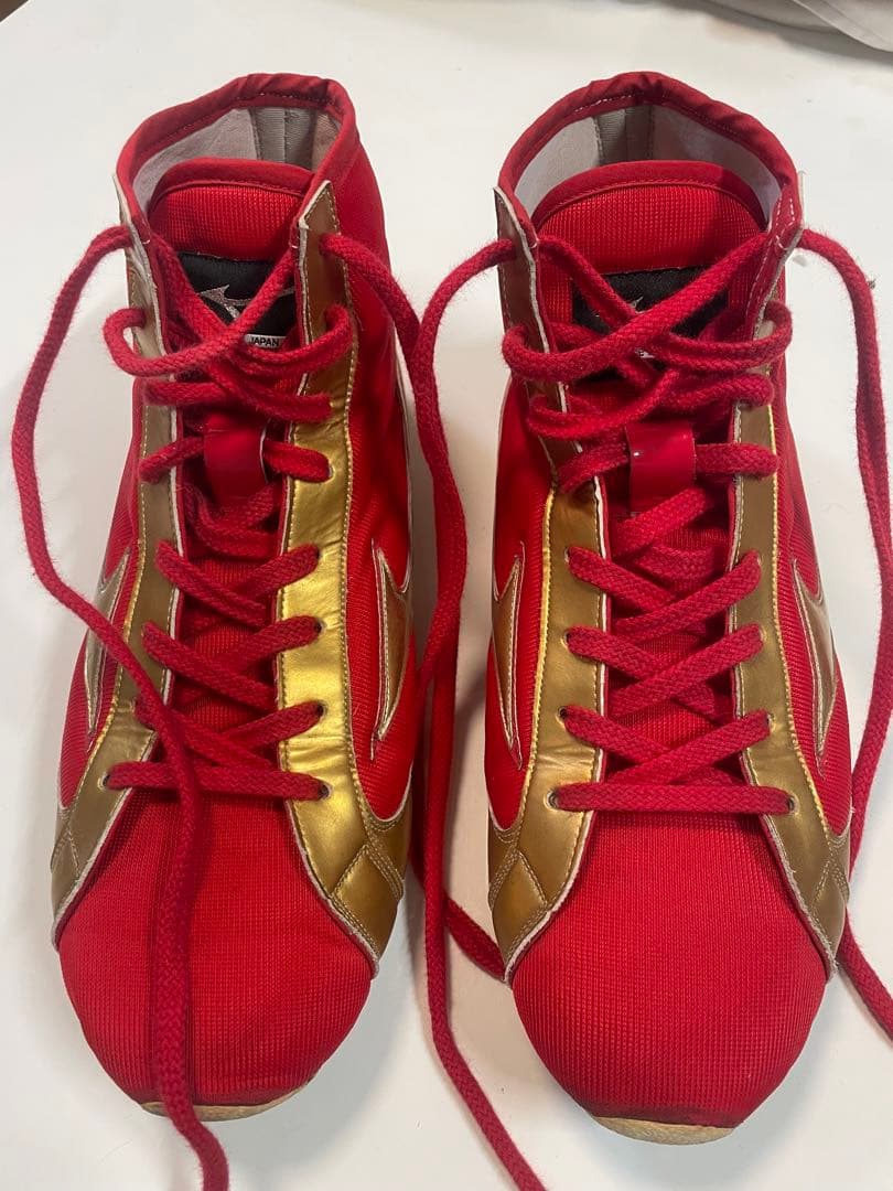 ミズノ ボクシングシューズ　ローカット 井上尚弥