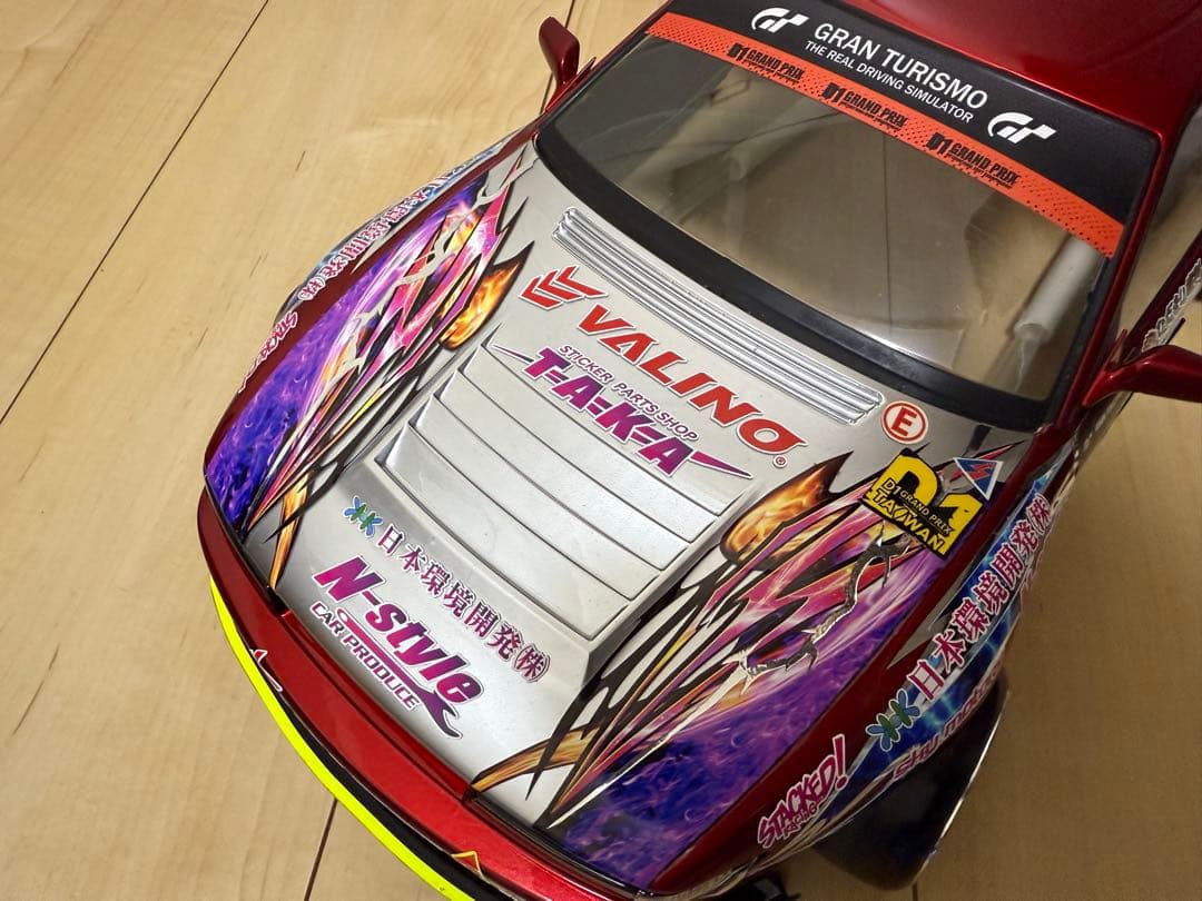 アディクション　シルビアs13 d1 2024年仕様　ホイール、スポイラー付き