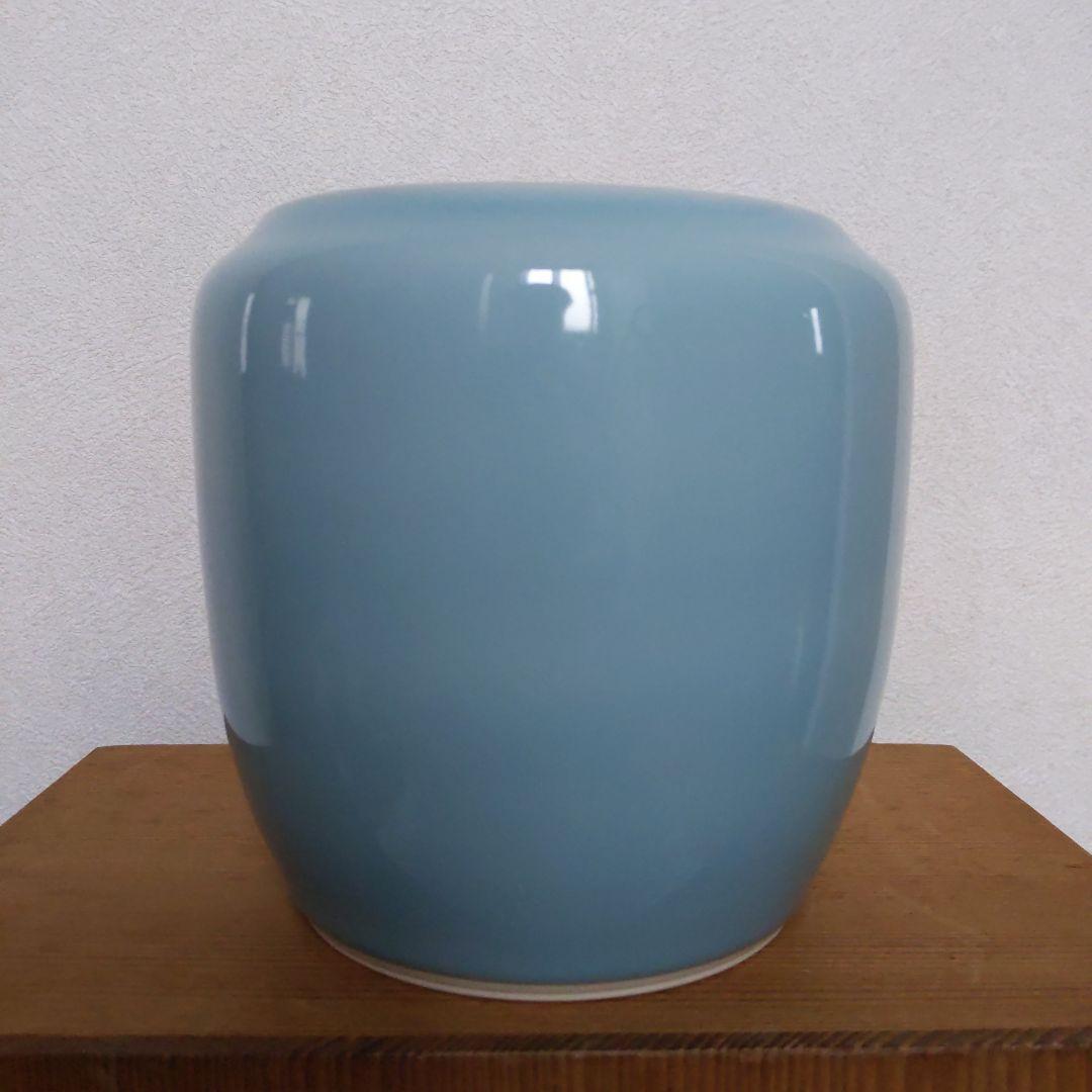 茶道具　皆具　手塚祥堂　作　青磁　平安　水指　杓立　建水　表千家　【匿名配送】