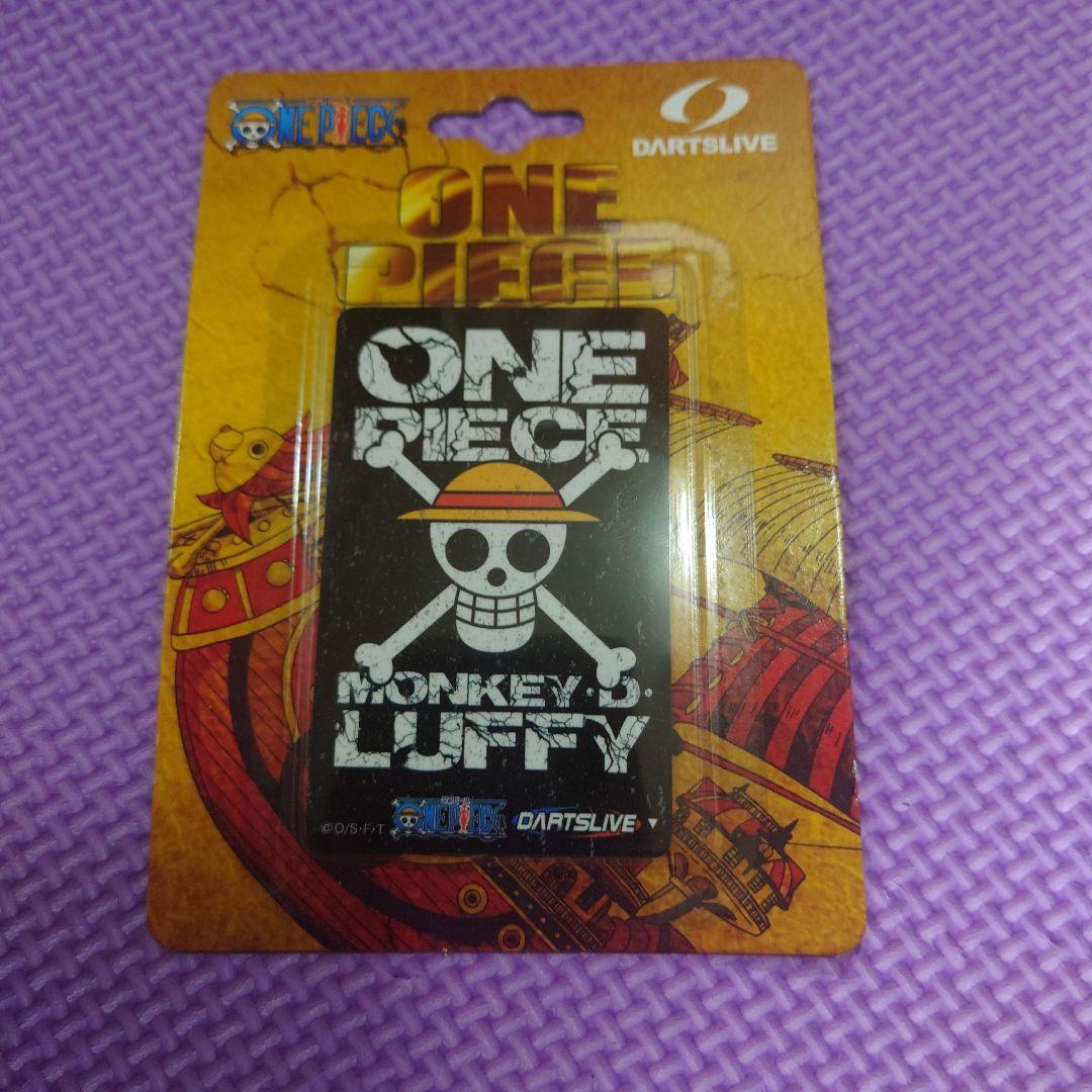 ワンピース モンキールフィ海賊旗 ダーツライブカード
