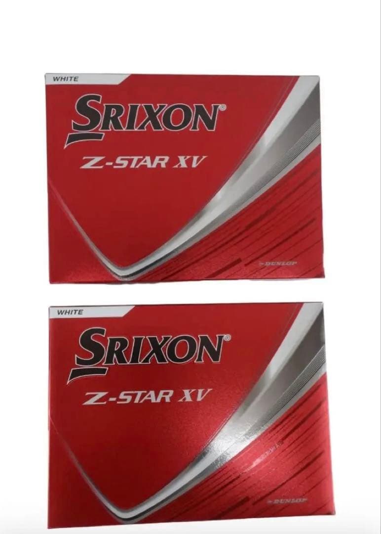スリクソン 新品ゴルフボール SRIXON Z-STAR XV 2ダースホワイト