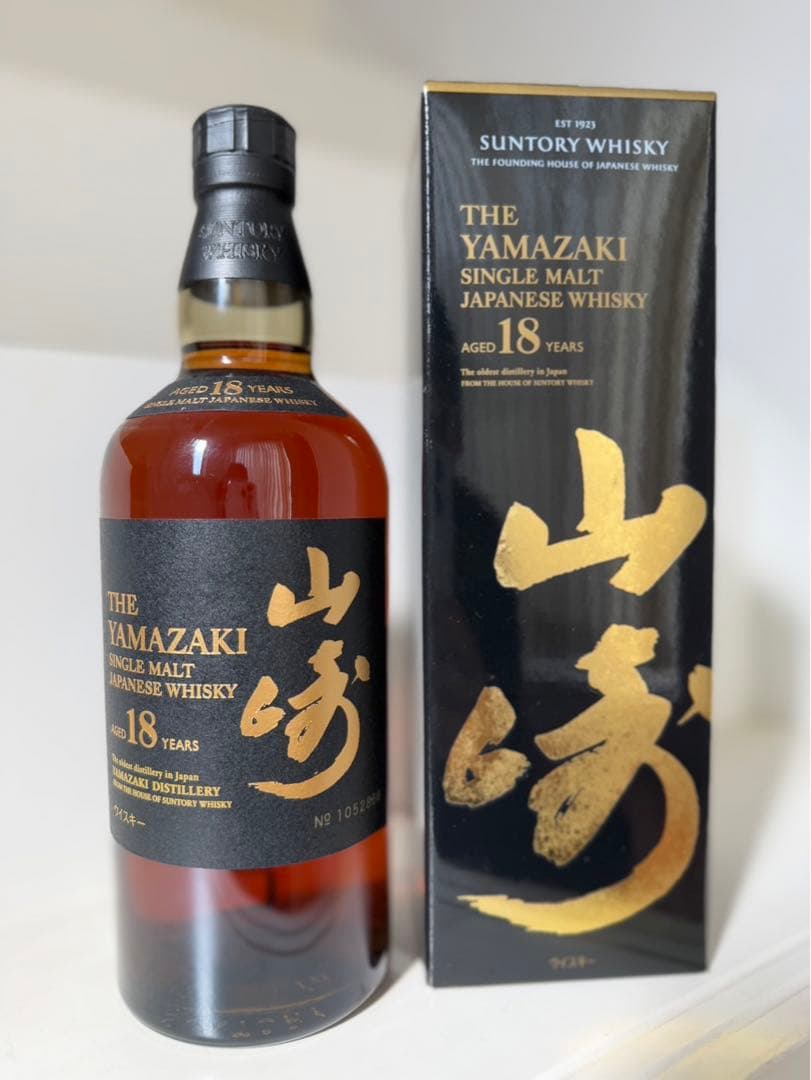 サントリー　山崎 18年 シングルモルトウイスキー 700ml