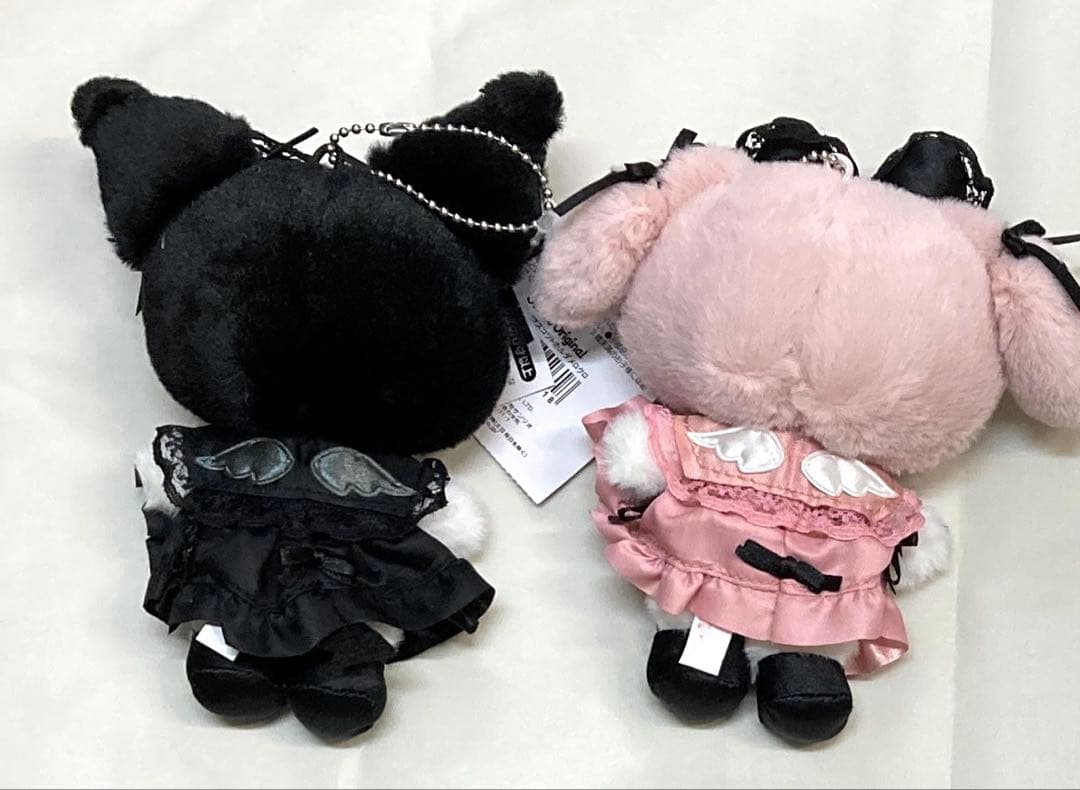 2510 サンリオ　真夜中のメロクロ マスコット クロミ　マイメロ