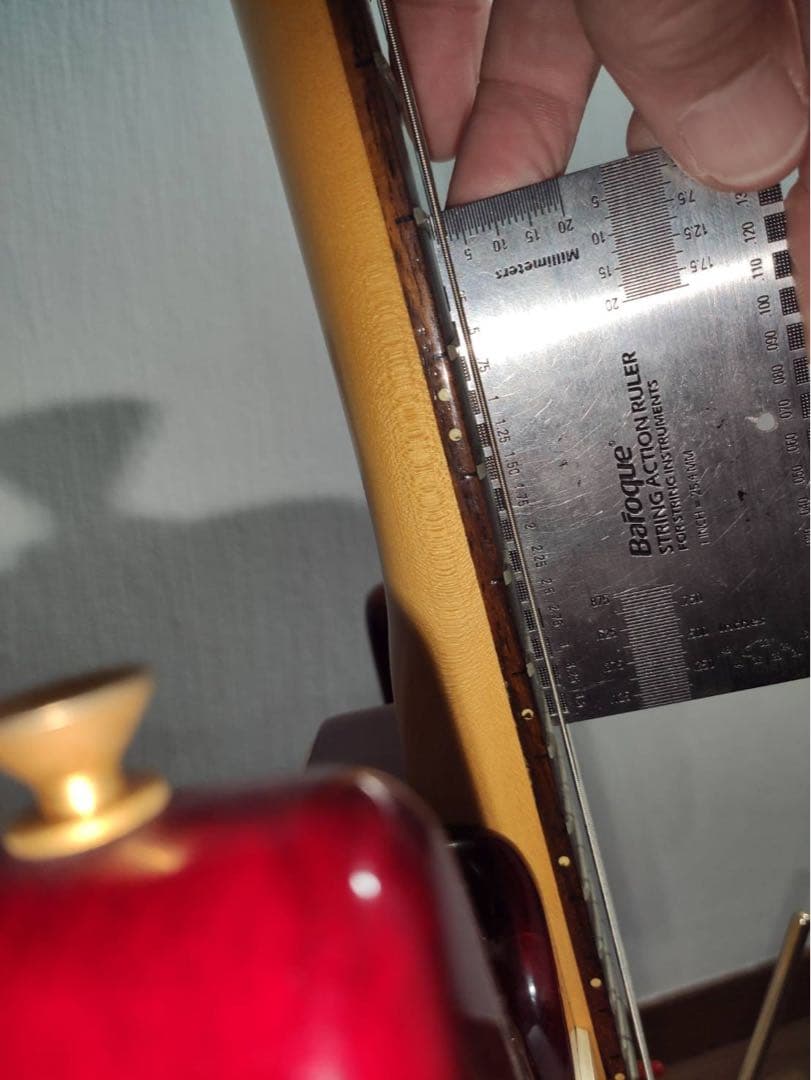 レッド エレキギター シングルコイル