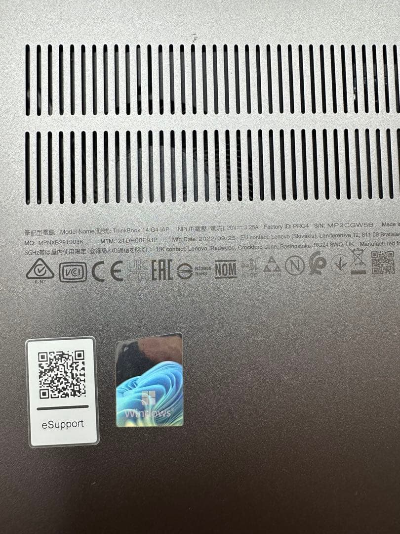 ThinkBook 14 G4 i7-1255U 12世代 16Gb 1Tb