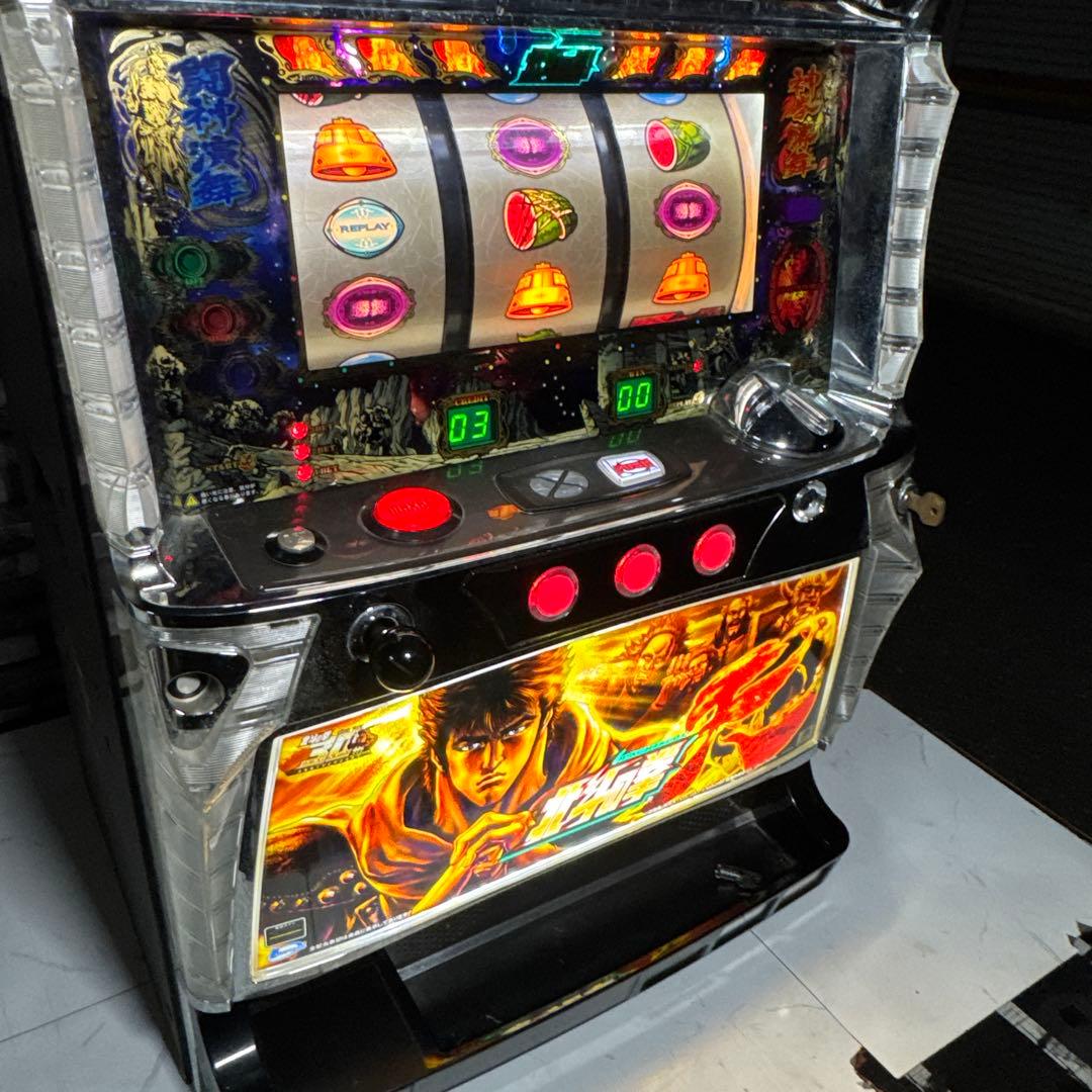 パチスロ実機 北斗の拳 転生の章ZA 極美品 アミューズメント使用