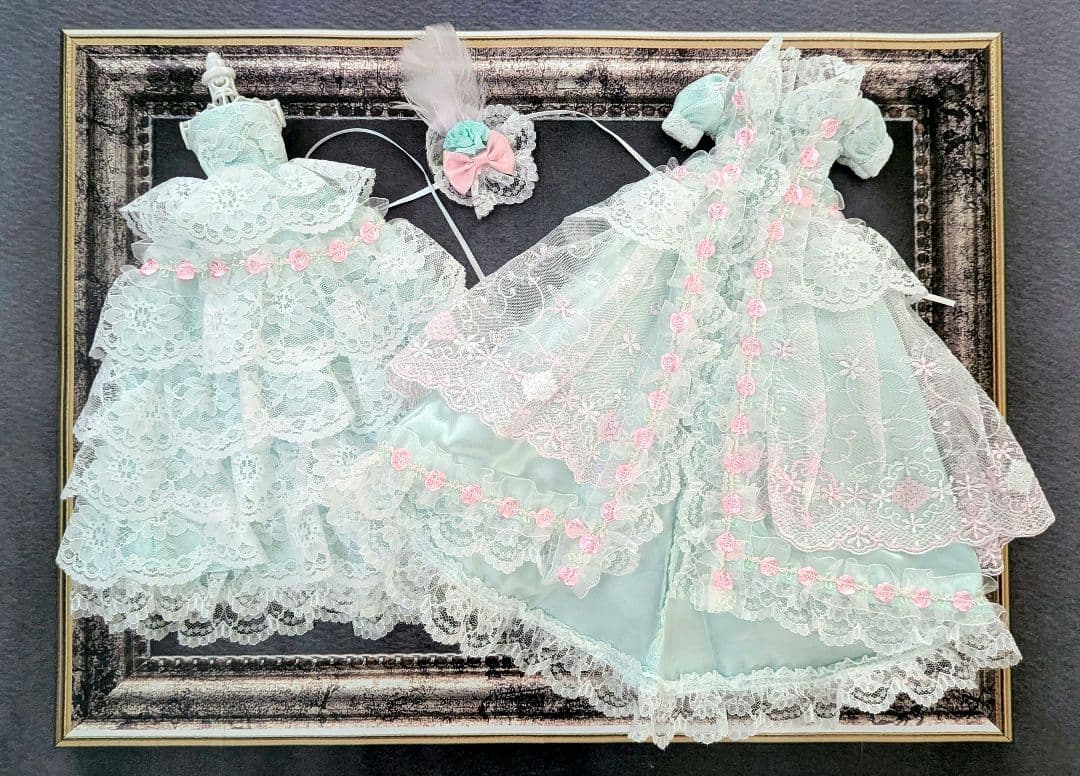 1　新品　作家様　ジェニー　エクセリーナ　momoko　レース　ドレス　1/6