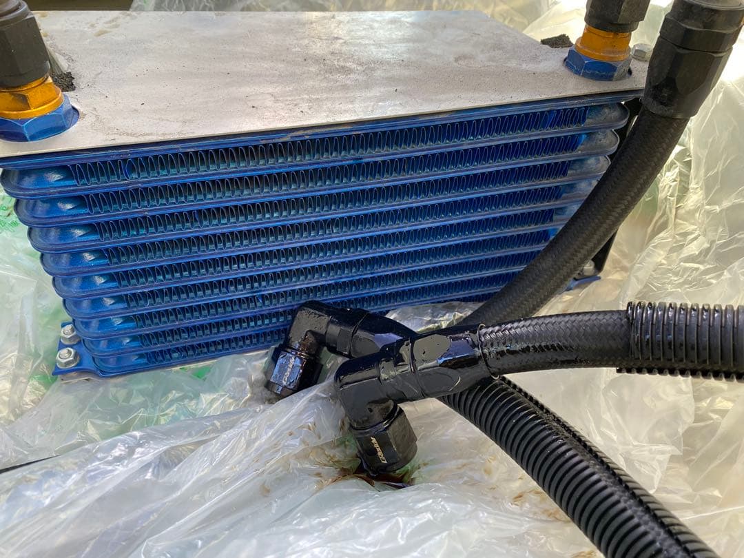 86 BRZトラスト TRUST GReddy オイルクーラー