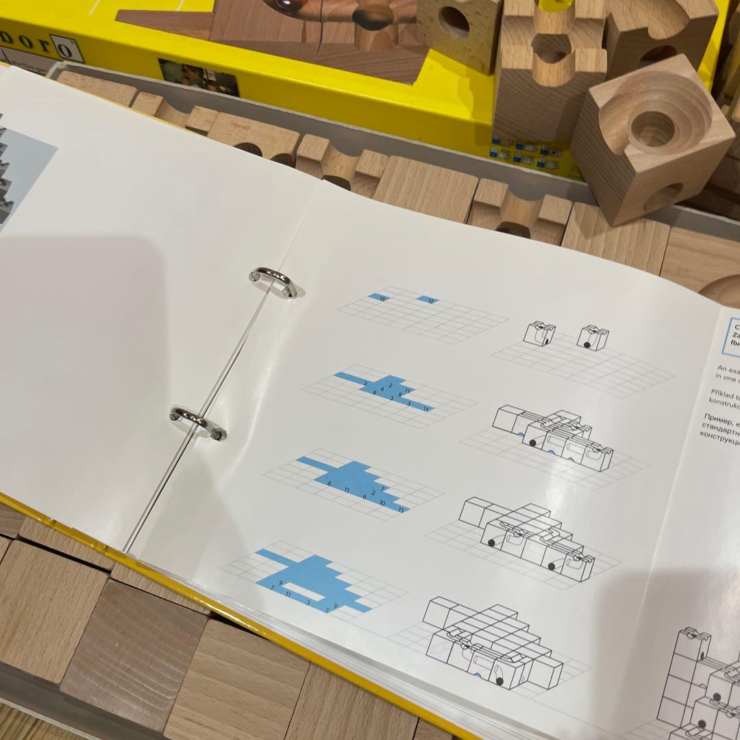 キュボロ　cuboro とcugolino クゴリーノとパターンブックのセット