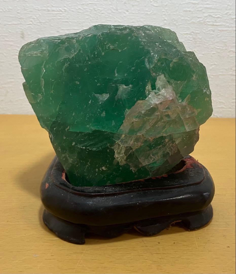 【置物】グリーンフローライト 蛍石 鉱石 開運 幸運 フローライト原石 天然石