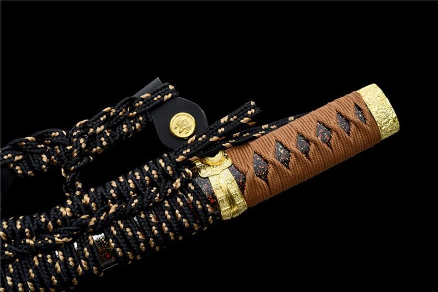 20257527 紅龍太刀 日本刀 模造刀 居合刀 武士道 武蔵 鑑賞用 手鍛造