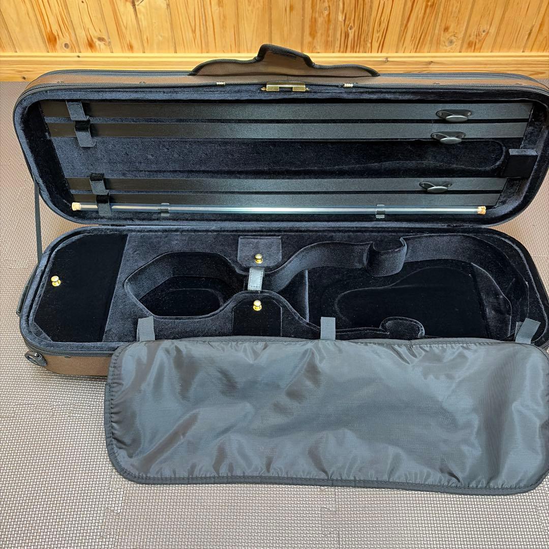 Super Light バイオリン ケース 4/4サイズ ブラウン 軽量