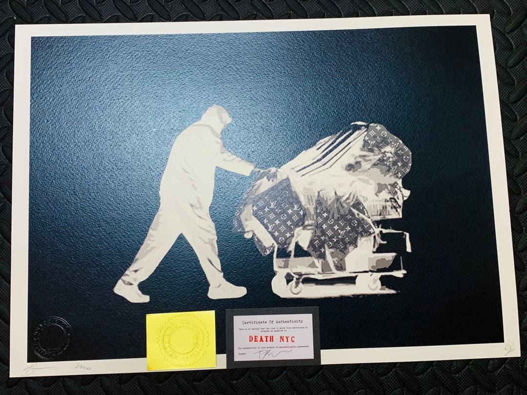 売約済！世界限定正規品DEATH NYC ポップアート ルイヴィトン