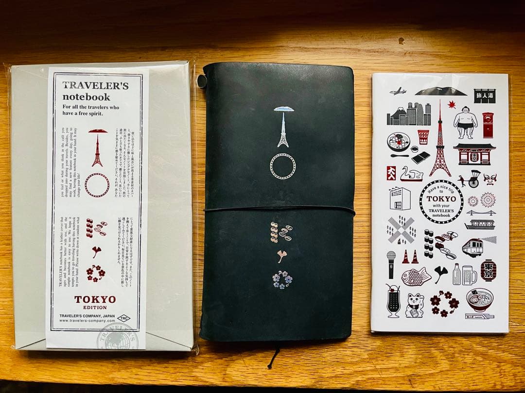 【トラベラーズノート　東京エディション】開封済み品