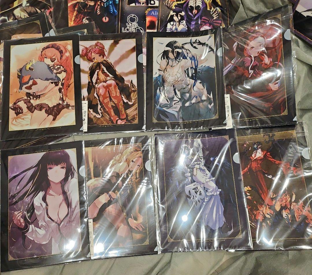 オーバーロード クリアファイル セット 新品・未使用