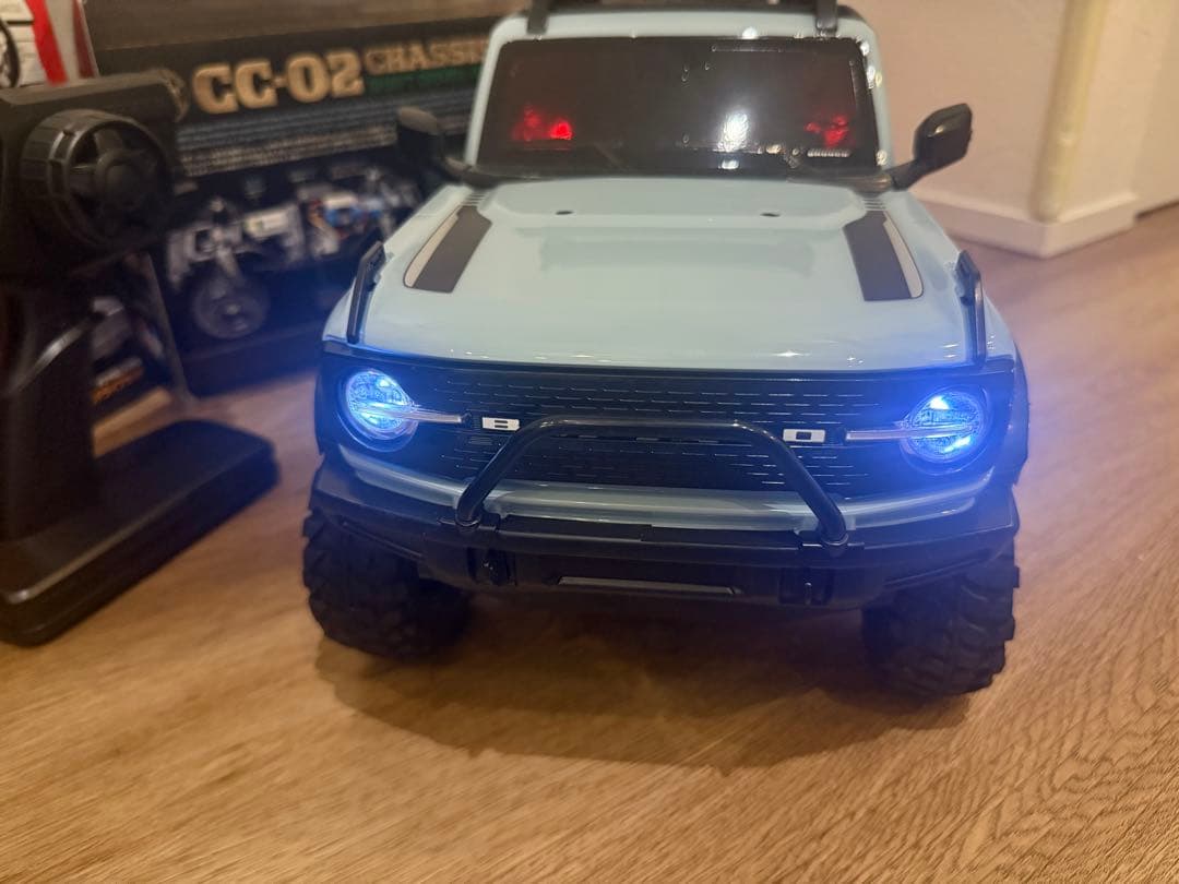 タミヤ 1/10 フォード ブロンコ RC cc-02 カスタム 組み立て済み