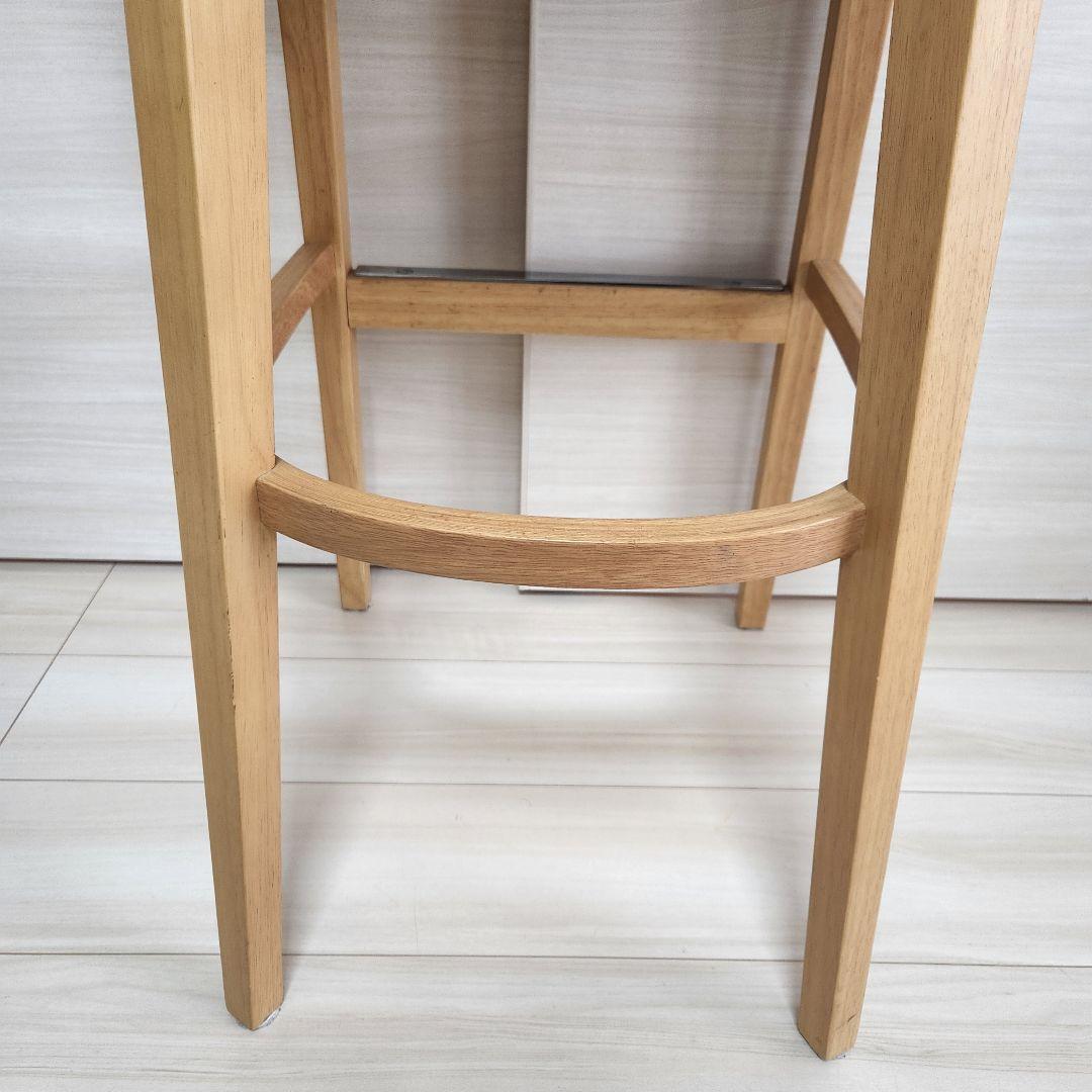 ①マニコカウンターB MANICO 背張 背もたれ付き カウンターチェア