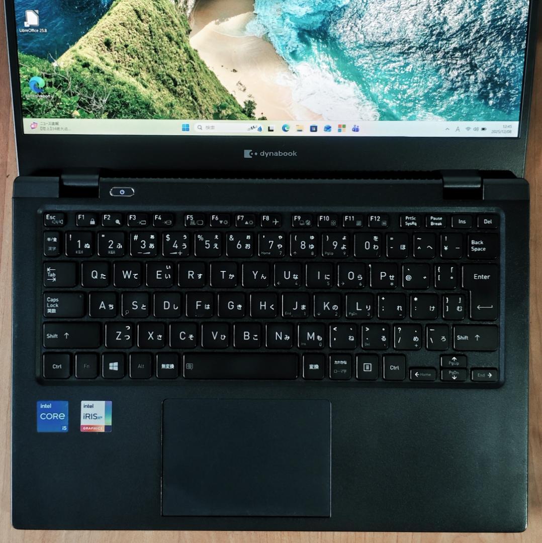 バッテリ新品！ dynabook G83/HS 16/256GB 第11世代⑯