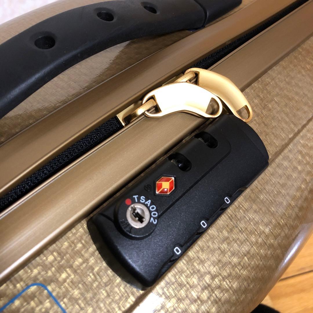 【希少】Samsonite 100周年記念限定モデル　コスモライト　ゴールド