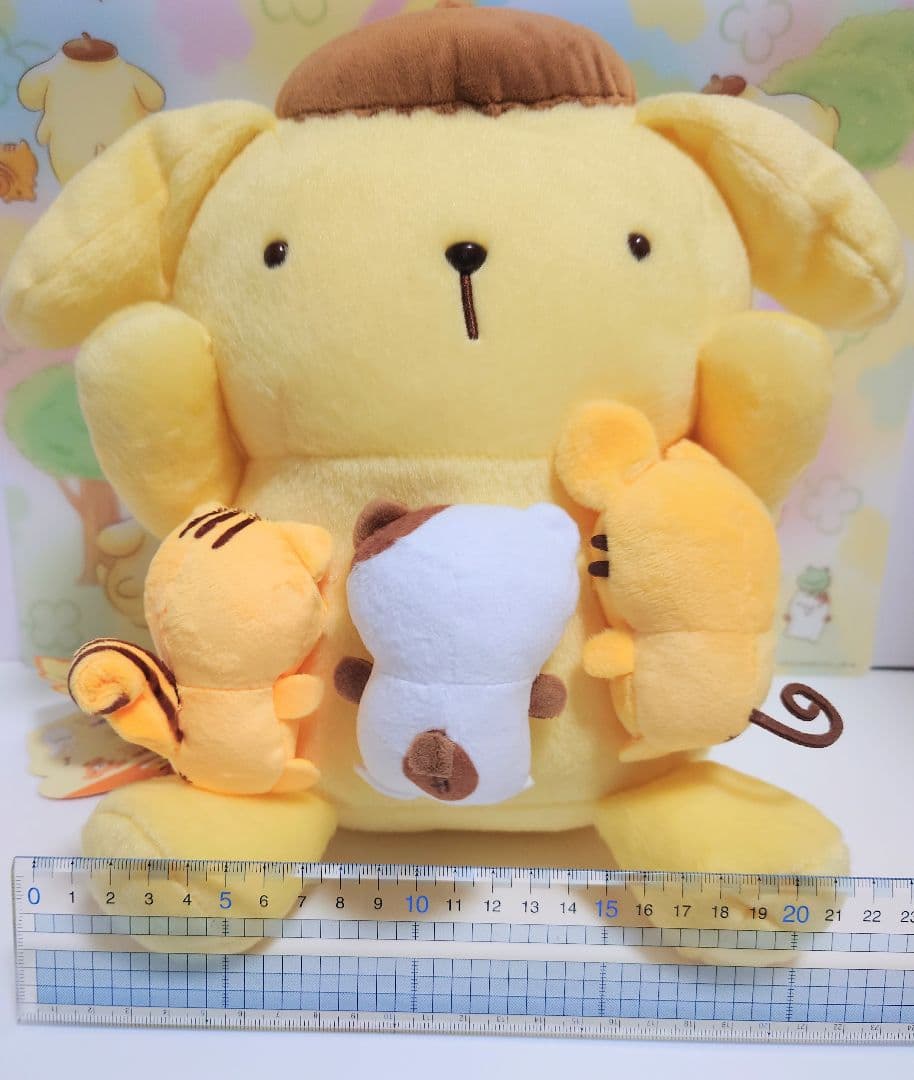 ポムポムプリン　ぬいぐるみ
