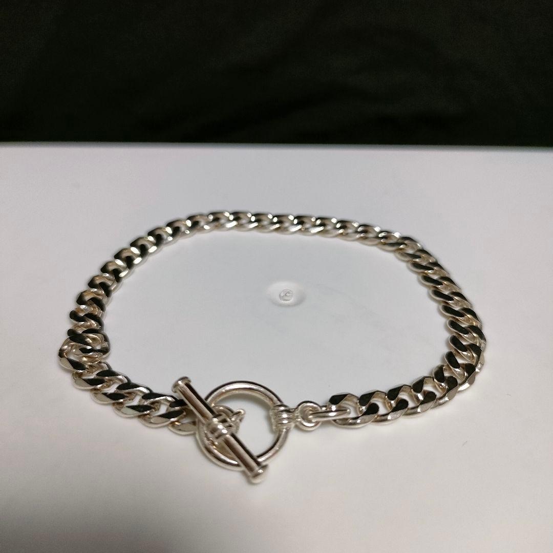 BEAMSビームスシルバー925SILVER925喜平チェーンブレスレット