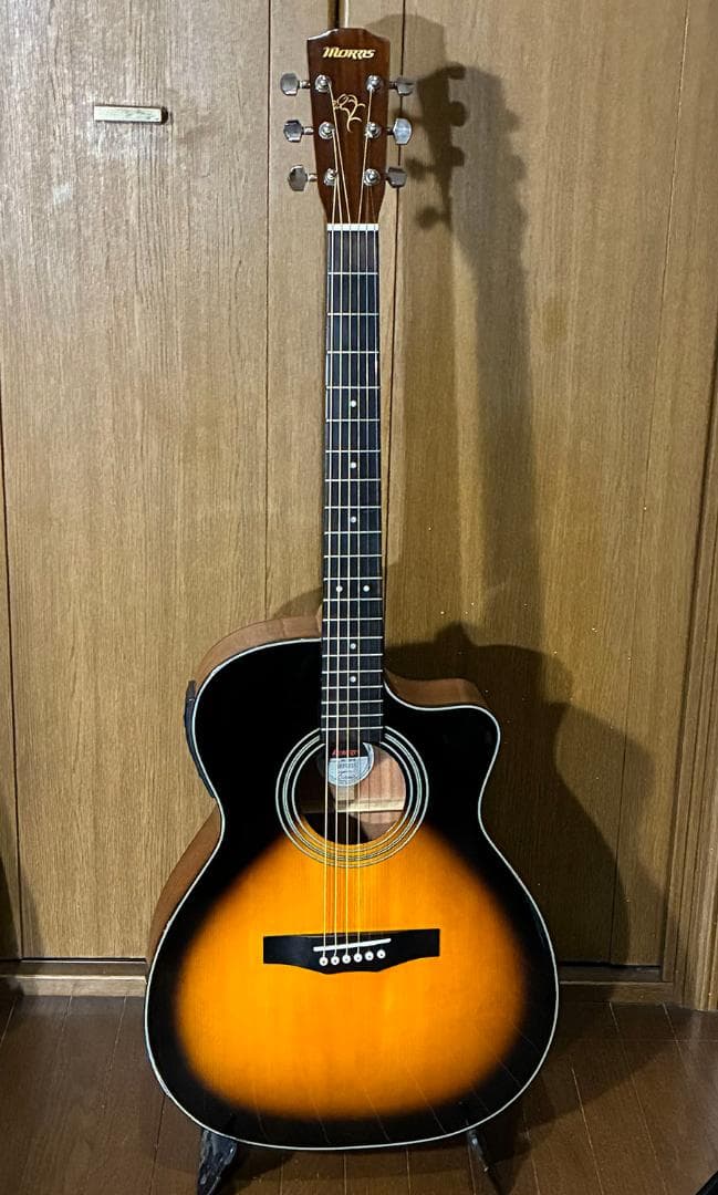 ★超美品！超低弦高　弾き易さ抜群！ Morris FC-2ⅡTS 試聴動画あり★