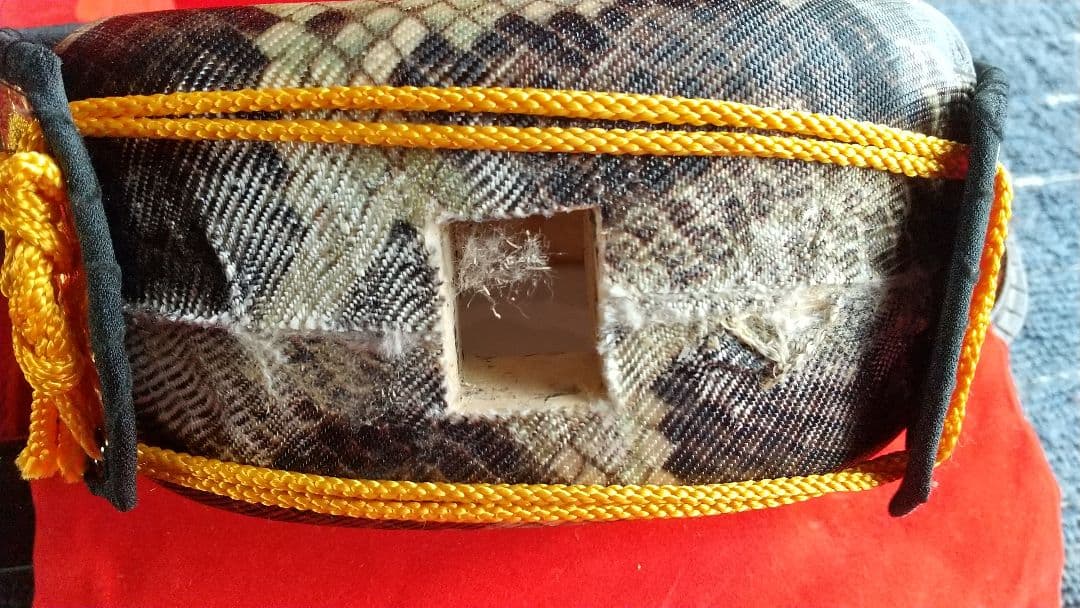 12/21値下げ 沖縄三線 ハードケース 人工皮？ 蛇柄 三味線