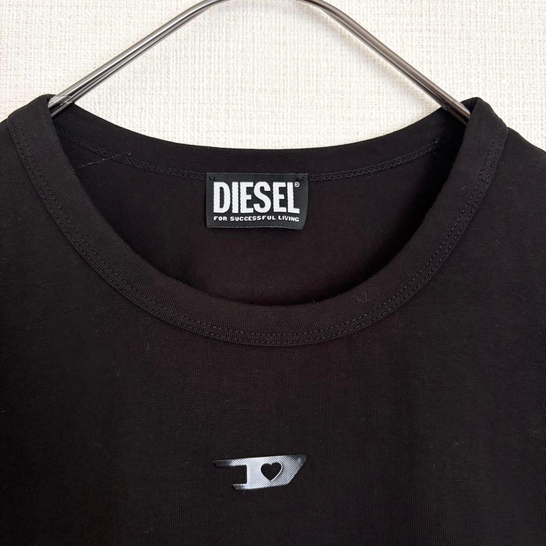 02046-4 DIESEL ディーゼル　タンクトップ　Dロゴ　ハート