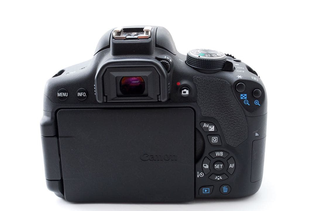 ☆フード付き☆キャノン canon kiss x8i標準&望遠ダブルレンズセット