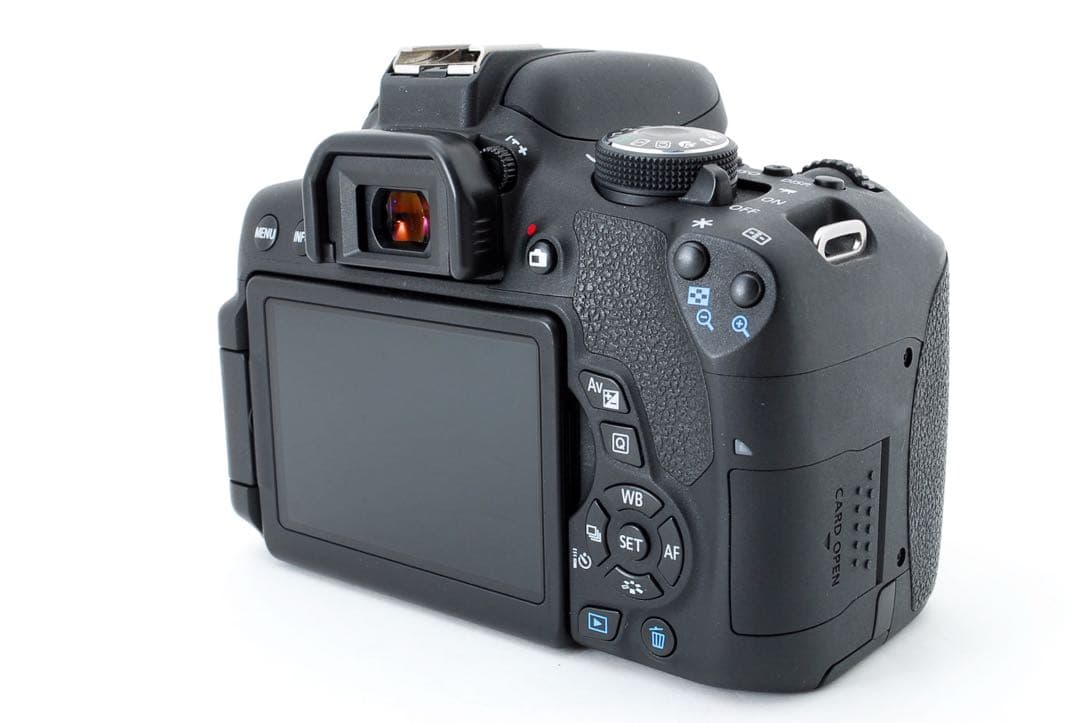 ☆フード付き☆キャノン canon kiss x8i標準&望遠ダブルレンズセット