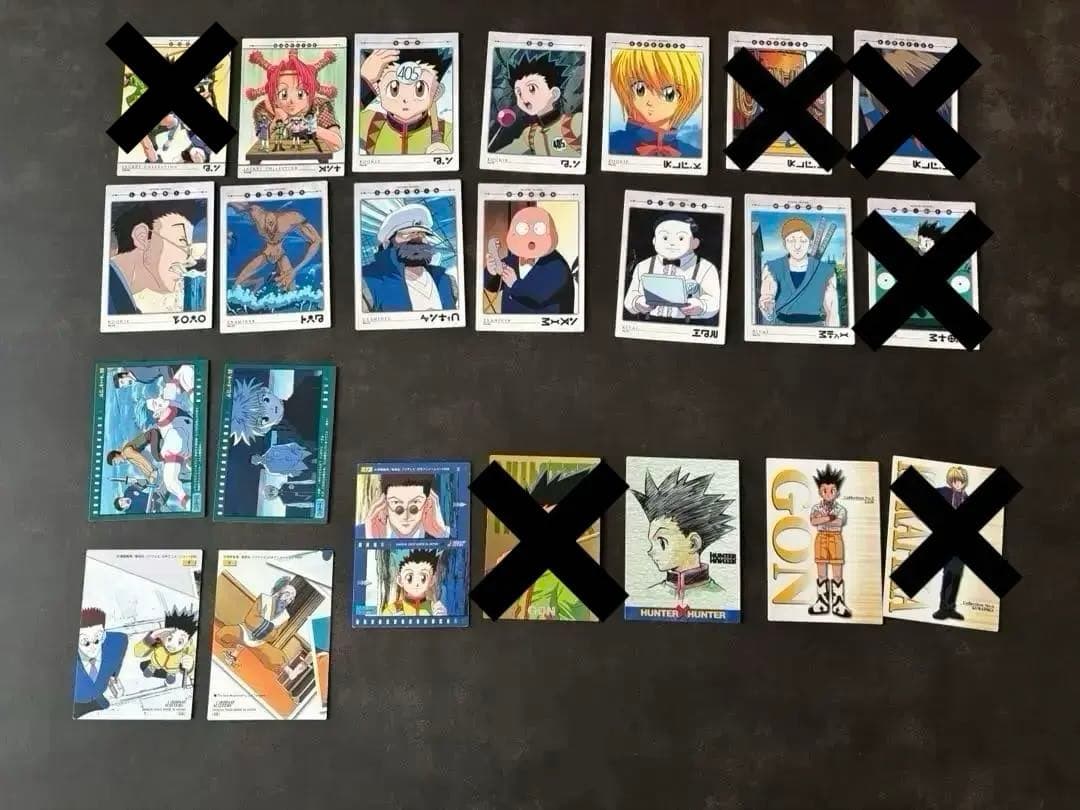 HUNTER×HUNTER カードマスターズ17枚 旧アニメ/初期