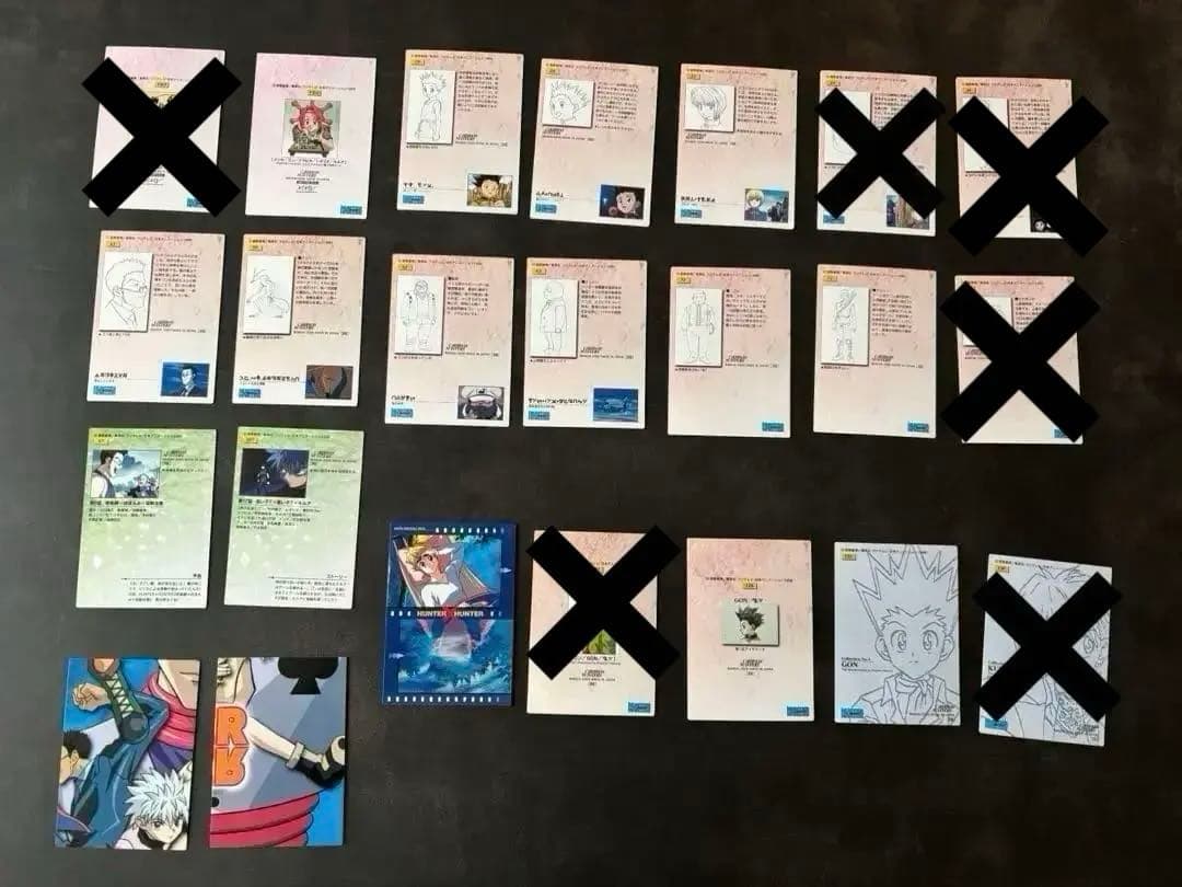 HUNTER×HUNTER カードマスターズ17枚 旧アニメ/初期