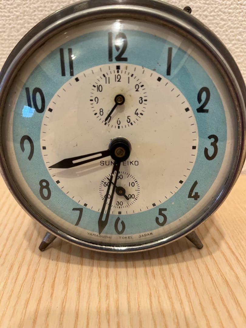 SUN EIKO 山口時計　アラーム時計 レトロ　動作確認済
