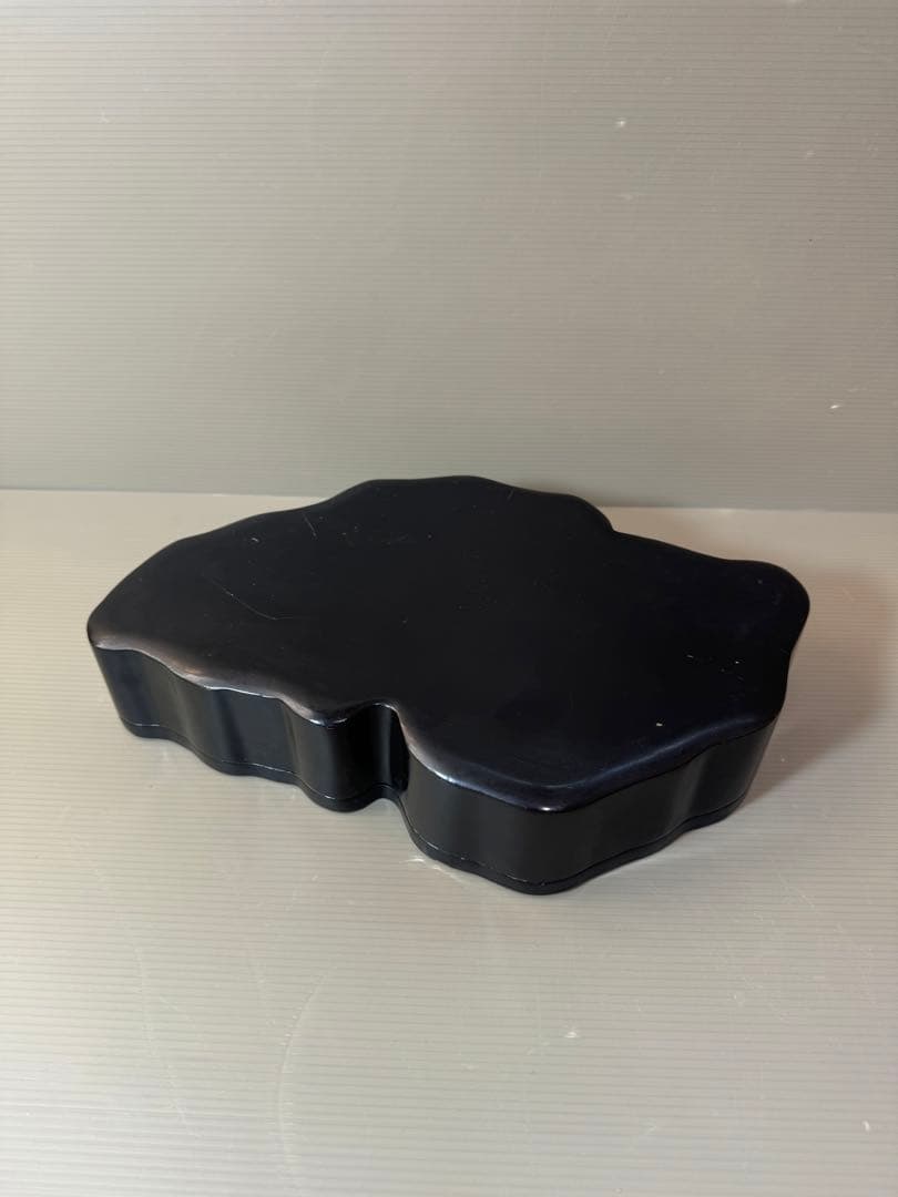 2706 中国古硯　鴛鴦文　時代物