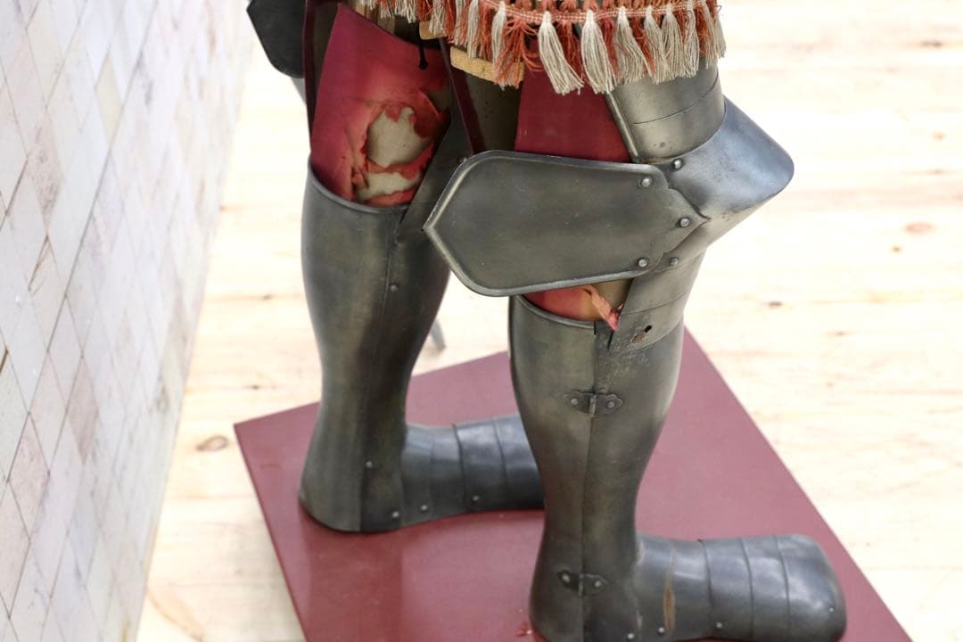 GMFH356○フランス製 アンティーク 甲冑 置物 オブジェ 西洋 195