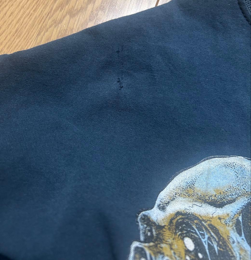 ✴︎The BONEZ Damaged Skull Tee Tシャツ L