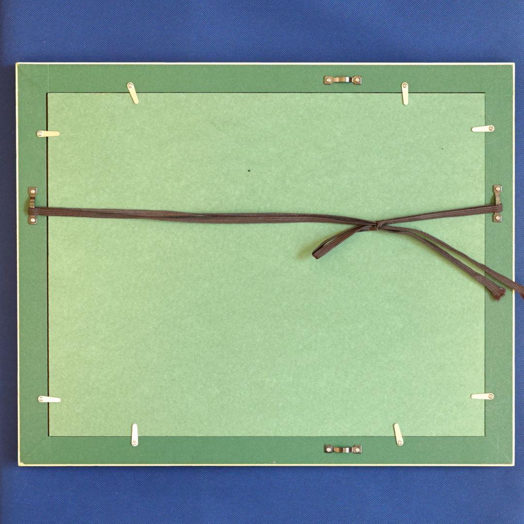 額付き ヘザー ブラウン 『 サウス ポイント 』約 330ｍｍ × 407ｍｍ