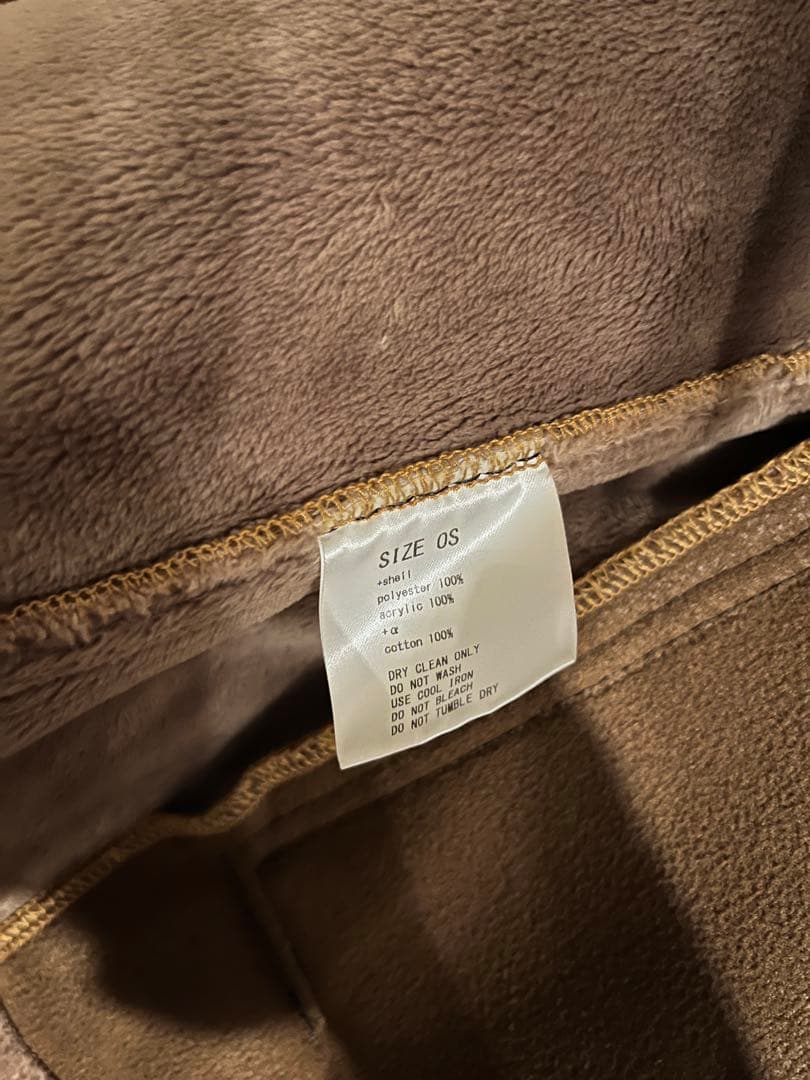 売り切りセール！　minus OVERSIZED MOUTON RIDERS