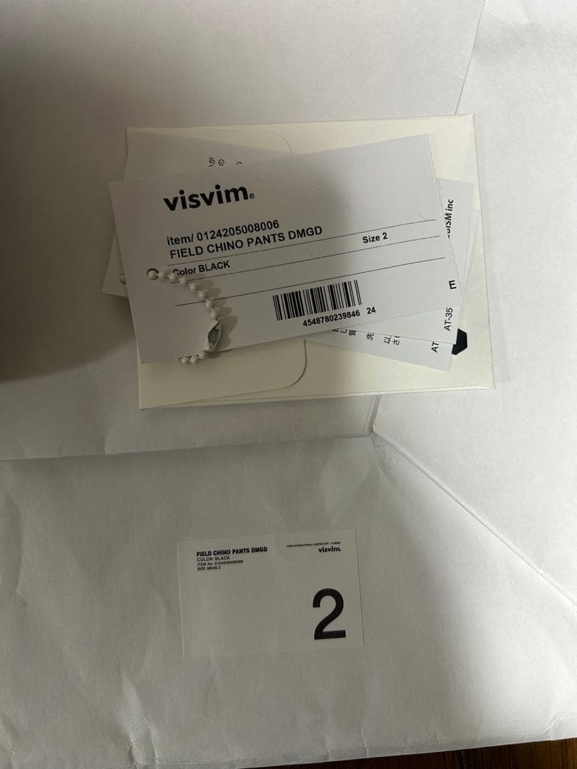 パンツ visvim FIELD CHINO PANTS DMGD size2